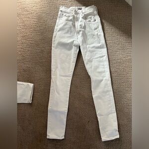 Excellent condition white COH ultra high rise jeans!